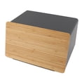 thumbnail image 4 of Bread Box Multifunctional Large Capacity Portable Fashionable Metal Bread Storage Bin with Lid for Home Type 2, 4 of 5