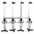 KeesonKimi 4Bottle Wine Dispenser, Wall Mounted Beverage Bottle Stand