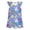 Blue-F, variant on Toddler Girl Dress Flutter Sleeve Happy Easter Cute Print Casual Beach Dresses Baby Outfits Girl