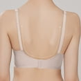 thumbnail image 4 of Sous-vêtements à Rayures Douces en Gelée Sans Marque pour Femmes Sans Anneau Bretelles Doubles Fixes Quatre Boucles Rassemblées pour Collecter par Pass Anti-Affaissement, 4 of 5