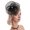 Black, variant on Women Fascinators Hat Headband Base Design Stable Non-Slip Lightweight Mesh Flower Shape Headgear Tea Party Hat Accessories