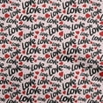 thumbnail image 1 of oneOone Cotton Cambric Red Fabric Valentine Love Heart Fabric For Sewing Printed Craft Fabric By The Yard 42 Inch Wide, 1 of 4