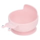 thumbnail image 2 of Cuencos de silicona con succión para bebés, irrompibles, aptos para microondas y lavavajillas, para niños pequeños de 6 meses en adelante, color rosa claro, 2 of 9