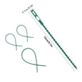 thumbnail image 4 of 100 bridas ajustables para árboles, bridas para plantas, bridas flexibles para cables de plantas para sujetar plantas de arbustos y rosas, 4 of 10