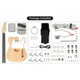 thumbnail image 6 of Ktaxon DIY 6 String TL Style Electric Guitar Kits with Mahogany Body, Maple Neck and Accessories, 6 of 8