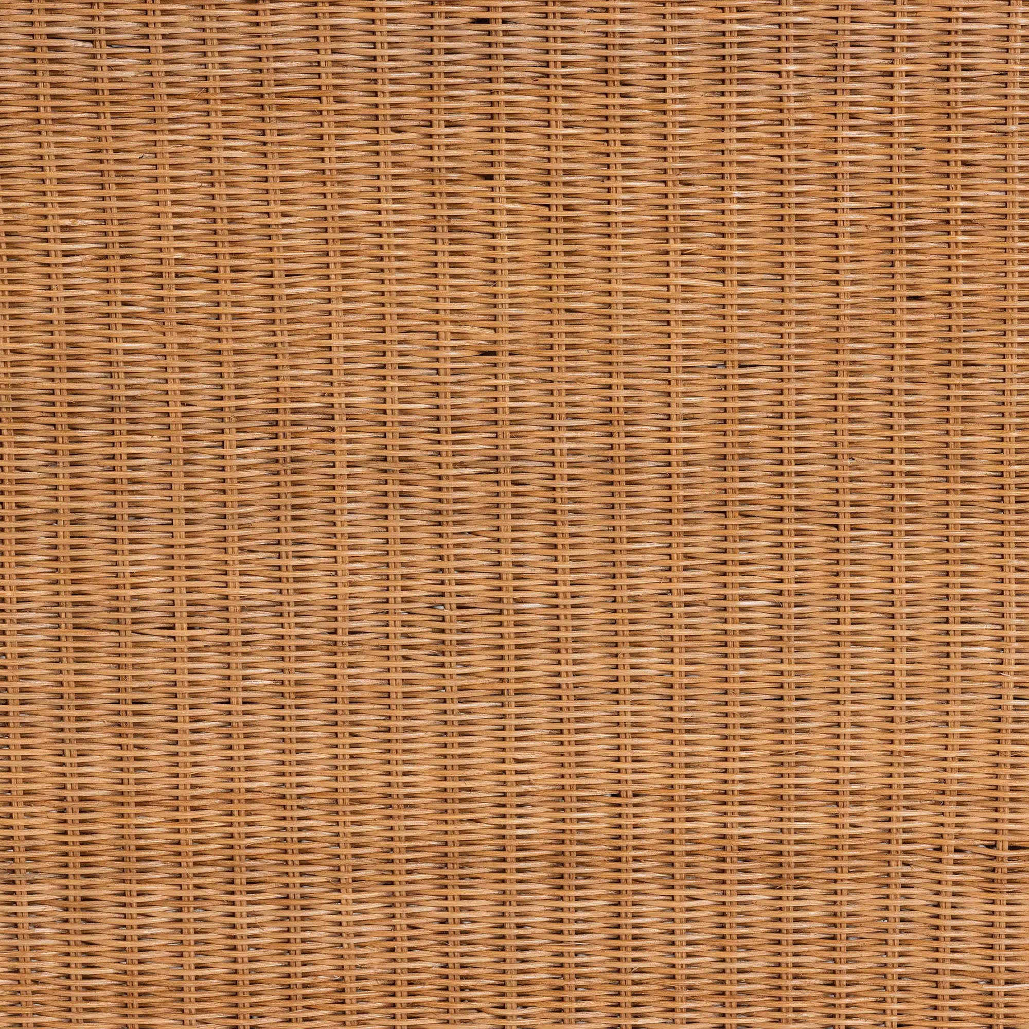 bali & pari Palm Boho Console Table, Natural Rattan, Honey