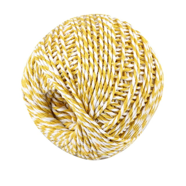 1.5Mm 100M Cotton Thread Double Colors Cord Cotton Rope Diy Handicraft Woven String Strap Rope Wire Diy Supplies Xingzhi