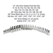 OEMTools 44 Piece Multi-Drive Star and Bit Socket Set