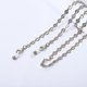 thumbnail image 5 of Cadena para gafas con perlas de imitación, correa para el cuello, cuerda de metal fija para gafas para conducir - 3 - Código de producto 40464 3, 5 of 5