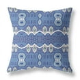 thumbnail image 6 of Amrita Sen Designs  16 x 16 in. Sephalina Paisley Leaves Broadcloth Indoor & Outdoor Zippered Pillow - Muted Blue & White, 6 of 7