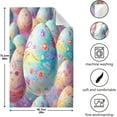 thumbnail image 3 of Beautiful Easter Eggs Kitchen Dish Towel Set,Drying Kitchen Towels Tea Towels Gift Set for Drying Cleaning Cooking Baking 4Pcs Wash cloth, 3 of 7
