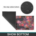 thumbnail image 6 of Dachshund Dog and Flower Floral Kitchen Rugs Sets Of 2,Anti Fatigue Kitchen Mat Rugs Non Slip Washable,Decorative Kitchen Floor Mats for Kitchen,Sink,Laundry,17"x30"+17"x47", 6 of 7