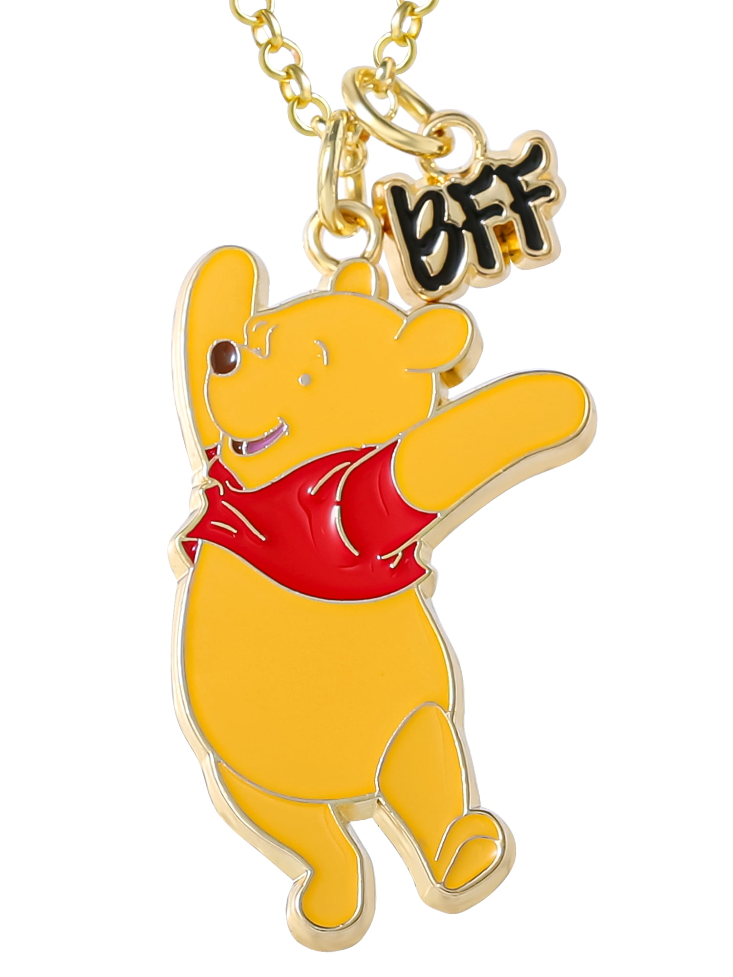 Disney Winnie the Pooh & Piglet Best Friends Pendant Necklace Set