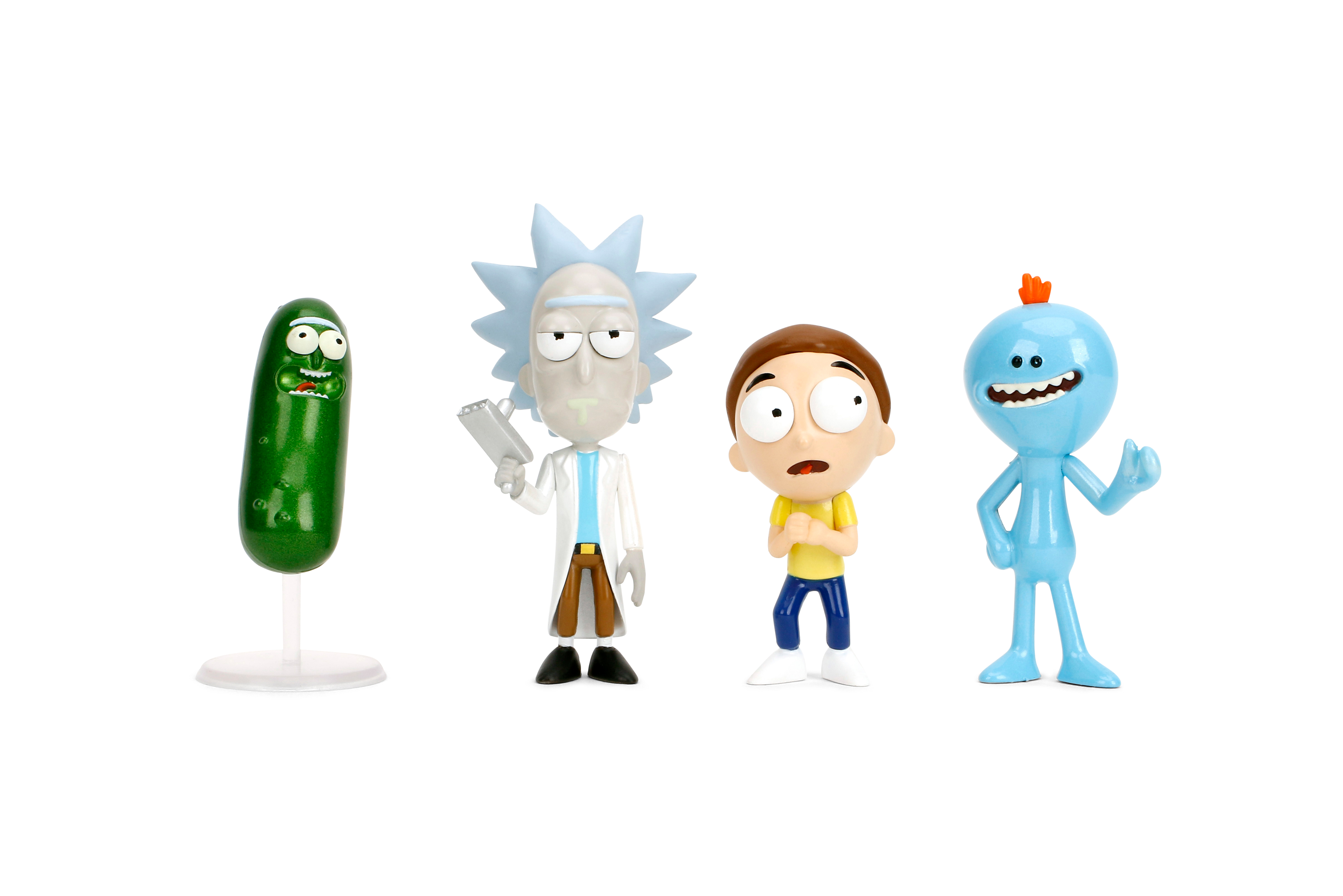 Rick and Morty Metalfigs 4-Pack Collectible Die-Cast Figures 2.5