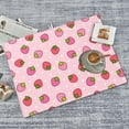 thumbnail image 6 of JUSIP Strawberry Pink Dish Drying Mat For Kitchen Counter XL, Microfiber Absorbent Dish Drainer Mat With Hanging Loop Reversible Dish Drainer Mats Countertops Protector Pad Kitchen Accessories, 6 of 9