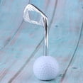 thumbnail image 1 of Abrebotellas de Golf Shamjiam Novedad Regalo para Golfista Color Dorado Plateado Bola Blanca, 1 of 9