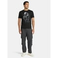 thumbnail image 2 of Halloween Men's Wolf Graphic Tee from Way to Celebrate, Sizes XS-3XL, 2 of 5