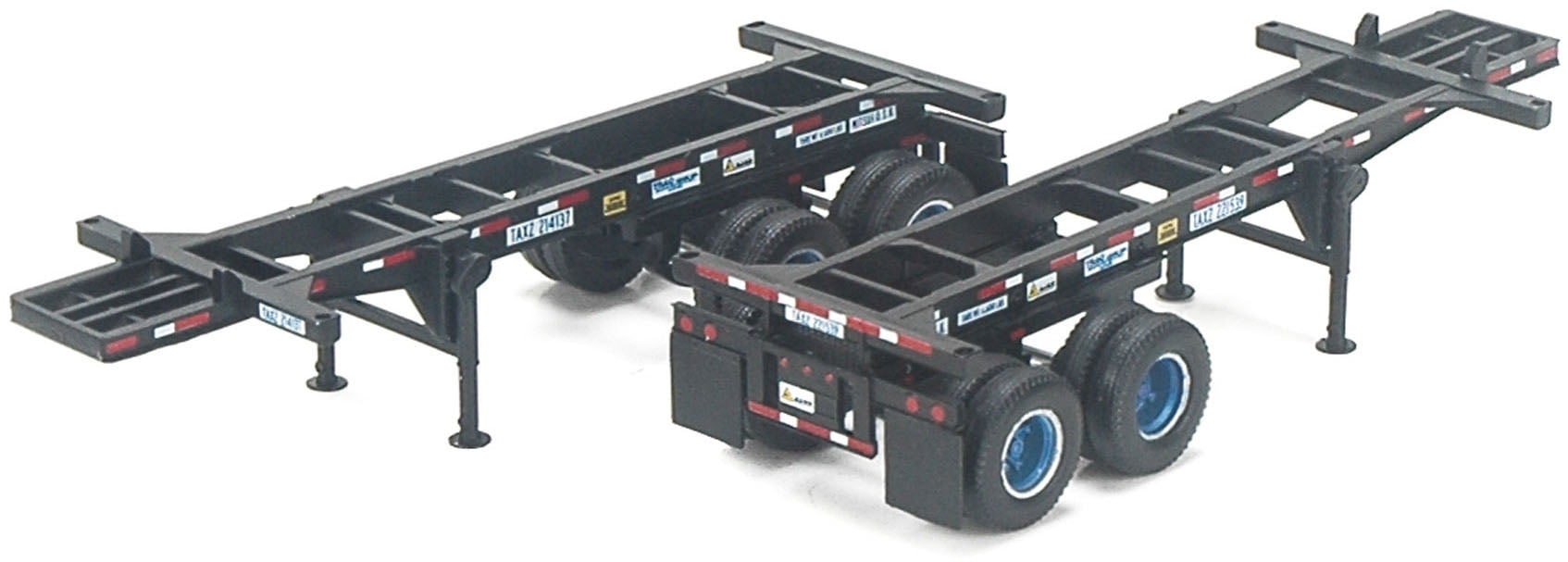 Athearn HO Scale 20ft Container Chassis (Intermodal Truck Trailer) TRAC