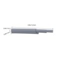 thumbnail image 2 of FUTUREORYY 5Pcs Soft Close Hinges for Cabinet Doors Grey Rectangular, 2 of 8
