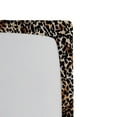 thumbnail image 3 of Ambesonne Leopard Print Fitted Sheet, Wild Big Cat Skin Art, Twin Size, Caramel Dark Brown and Beige, 3 of 5