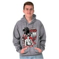 thumbnail image 4 of Kanji Street Fighter Dream Big Ryu Men Big & Tall Graphic Hoodie Brisco Brands 3X, 4 of 5