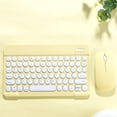 thumbnail image 1 of Ratón inalámbrico con Bluetooth de 10 pulgadas para para  amarillo perfke Teclado Bluetooth, 1 of 9
