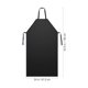 thumbnail image 5 of Delantal impermeable Luoem unisex resistente para carnicero de cocina (negro), 5 of 5