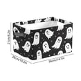 thumbnail image 3 of Halloween Storage Basket Large Capacity Foldable Canvas Organizer 14x10x8in with Handle for Home Closet Decor by OVFUIZ, 3 of 6