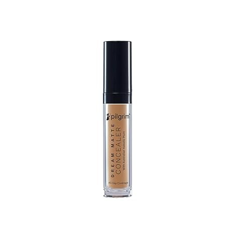 Pilgrim Full Coverage Dream Matte Liquid Concealer 7.3ml | Concealer for Dark Circles with Australian Kakadu Plum & Hyaluronic Acid |