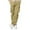 Khaki, variant on Men’s Cotton Cargo Work Pants Outdoor Trousers with Multi Pockets Khaki W36-L30