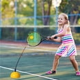 thumbnail image 4 of Naiovety Tennis Swing Trainer Multipurpose Indoor Outdoor Gardens Anti-skid Backyard Professional Beginers Balls Park Training Tool Deportes y aire libre Edición Infantil Naiovety OD014278-01, 4 of 6