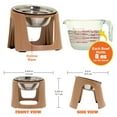 thumbnail image 4 of SportPet Designs Stainless Steel Bowls with Stands, 4 of 8
