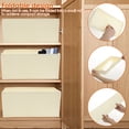 thumbnail image 5 of Underwear Drawer Organizer Bins Set Folding Stable Fabric Nursery Organizer Space Saving Storage Drawer Dividers for Home Use, 5 of 10