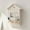 Multicolore 3, variante sur Armoire à Clés Murale en Bois avec Crochets / Organisateur Décoratif de Clés pour Rangement à la Maison Ou au Bureau / Tient les Clés Soigneusement au Mur / Porte Verrouillable Sécurisée pour Maison, Garage, Entrée