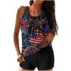 27-red women swimsuits 2 piece