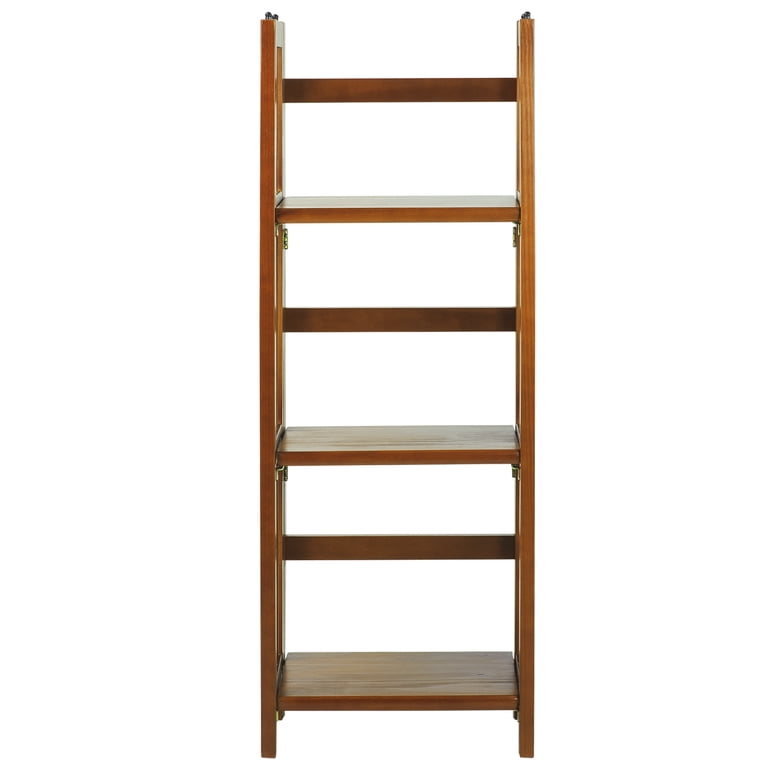 Casual Home 3-Shelf Folding Wood Bookcase photo 5