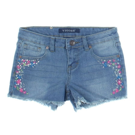 Vigoss - Vigoss Girls Denim Cutoff Shorts - Walmart.com