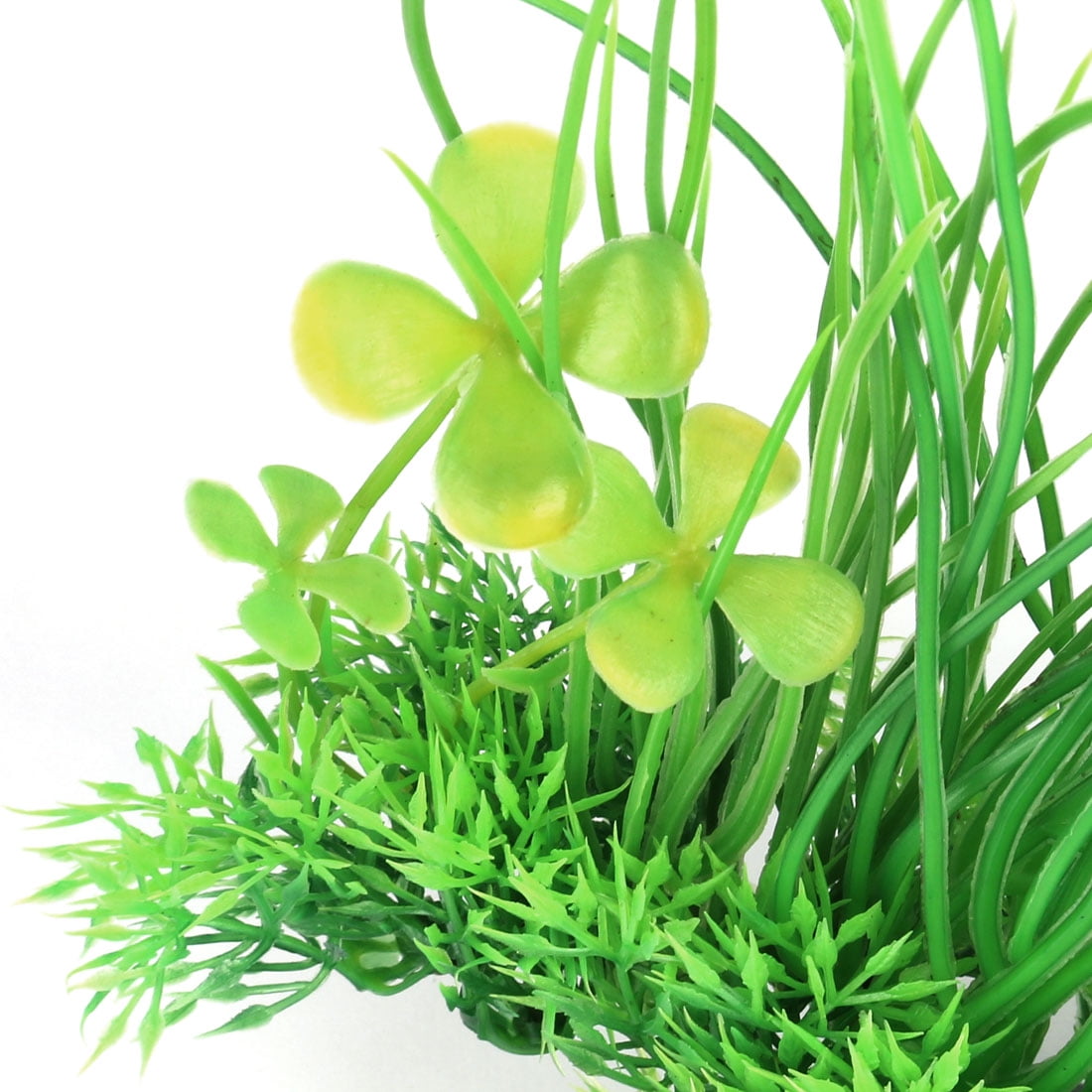 Unique Bargains Plastic Aquarium Artificial Plant Grass Decoration 7.87" Height Green