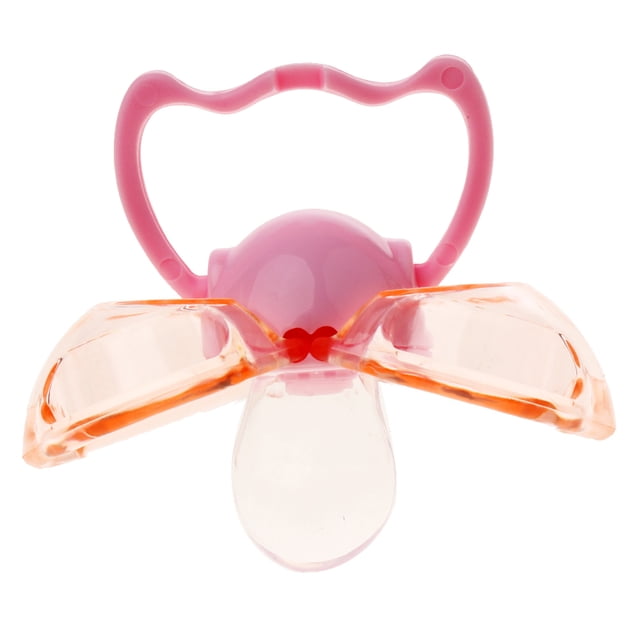 Free Kids Care Silicone Dummy Chupete Bebé Chupete Pezones Infantiles 0-6 Meses Cabeza plana rosa Zulema Chupete para niños