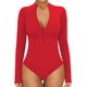 thumbnail image 1 of Xishao Body de manga larga con cuello cuadrado para mujer Xishao ropa, 1 of 2