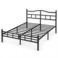 thumbnail image 3 of PIVOTIX 14 inch Queen Metal Platform Bed Frame with Headboard, Heavy Duty Steel Slats, No Box Spring Needed, 3 of 9