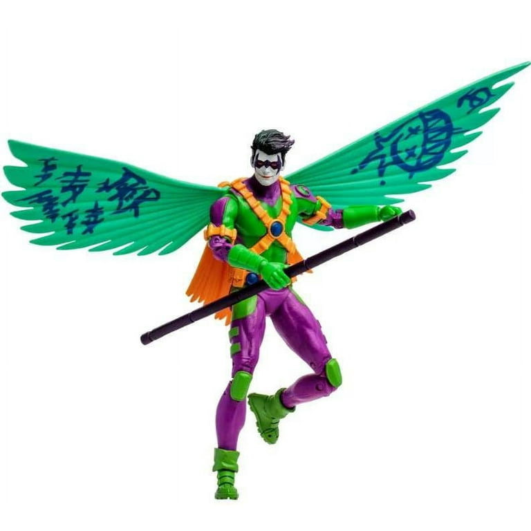 McFarlane Toys, Action Figures, RRK150, Jokerized Red Robin Gold