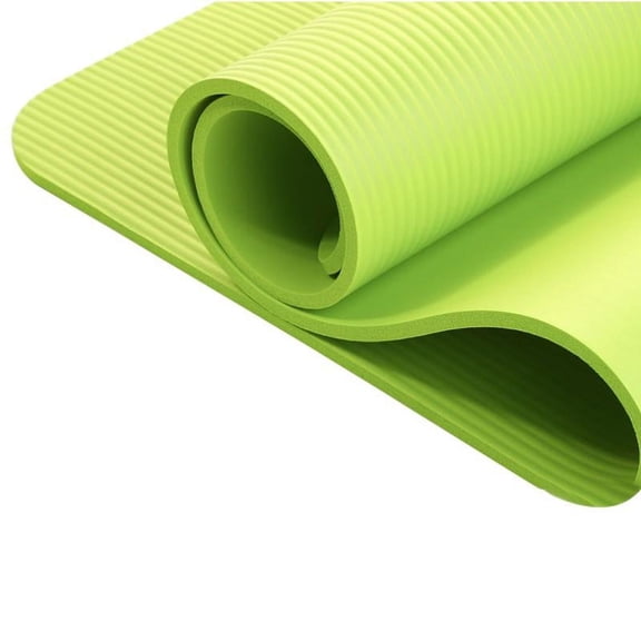 6MM Thick Yoga Mat Non Slip Textured Surface Eco Friendly Yoga Matt , Thick Exercise & Workout Mat for Yoga, Pilates and Fitness (24.41 x 4.72 x 4.72 inches)