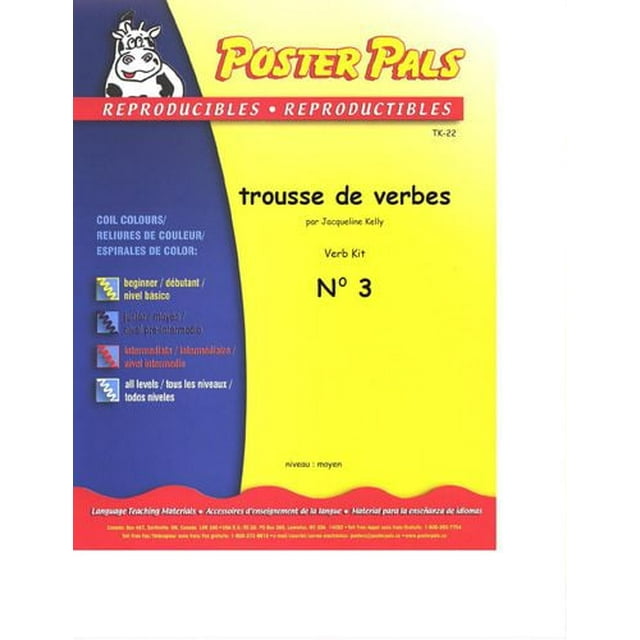 Trousse de verbes Activités Reproductibles pour la classe de FLS - N° 3