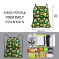 thumbnail image 2 of Naloa St Patrick's Day10 Drawstring Backpack String Bag Cinch Water Resistant for Gym Shopping Sport Yoga, 2 of 6