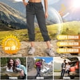 thumbnail image 6 of liyiyiyia Women's Cargo Pants Outdoor Hiking Pants Lightweight Quick Dry Water Resistant Mountain Trouser with Multi Pockets, 6 of 9