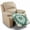 Boho Mandala Floral, variant on FOR U DESIGNS White Marble Print Recliner Chair Covers Breathable Waterproof Reclining Seat Cover, Non-Slip Washable Reclining Sofa Cover All Season Recliner Chair Covers for Dogs