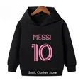 thumbnail image 2 of Sudadera con capucha de Messi 2024, ropa para niños, sudadera con capucha de manga larga de primavera y otoño para niños, ropa deportiva para bebés de 3 a 14 años, traje de fútbol para niños, 2 of 5