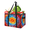 Multicolor 4, variant on CURLYOOT Sunflower Reusable Grocery Bag, Large Foldable Grocery Totes Shopping Bag for Groceries, Yellow Sunflower Floral Bee Shopping Bags with Handles for Kitchen Trunk Picnic