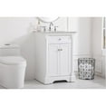 thumbnail image 2 of 24 inch single bathroom vanity in White, 2 of 8